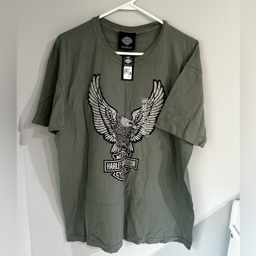Large Harley-Davidson Motor Cycle Museum Graphic Tee